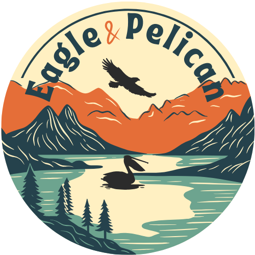 Eagle and Pelican